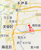 长沙联和铁艺地图